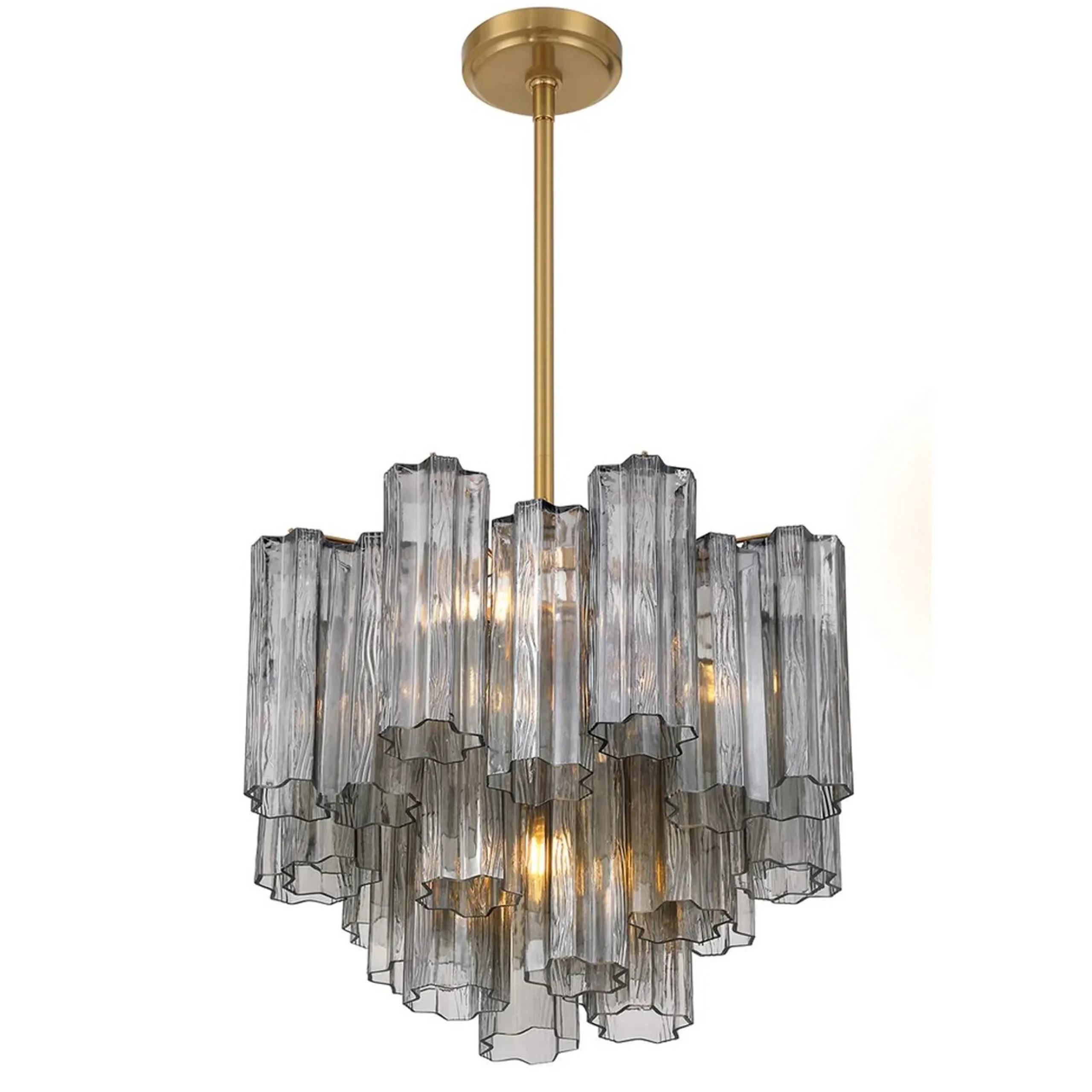 Imondo Chandelier - 4 Light - Smoke