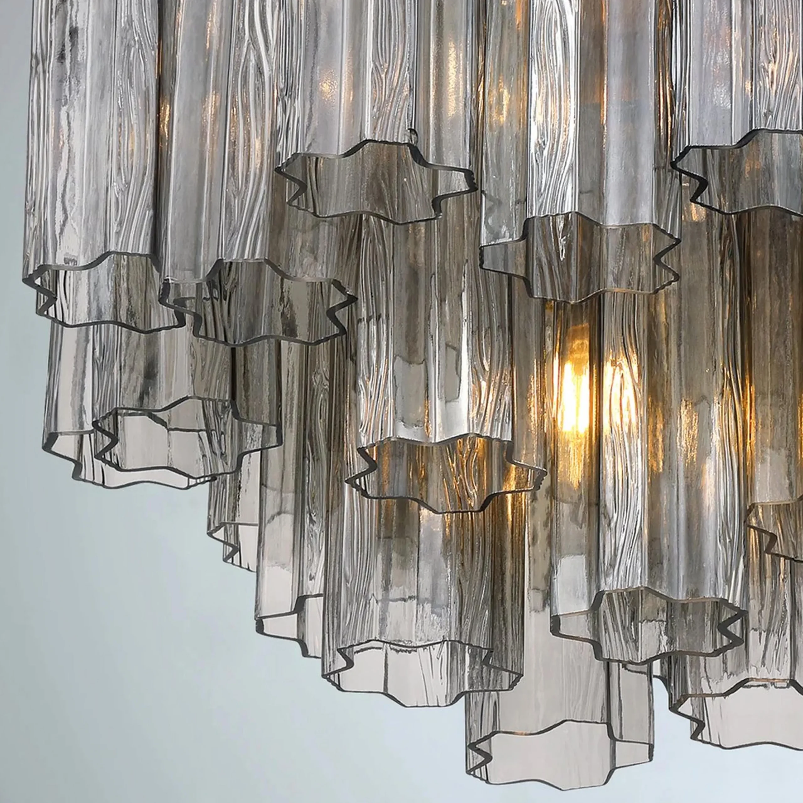Imondo Chandelier - 4 Light - Smoke