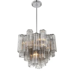 Imondo Chandelier - 4 Light - Smoke