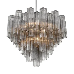 Imondo Chandelier - 12 Light - Smoke