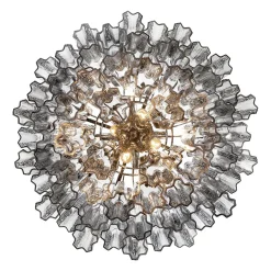 Imondo Chandelier - 12 Light - Smoke