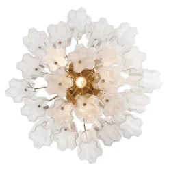 Imondo Semi-Flush Ceiling Light - White