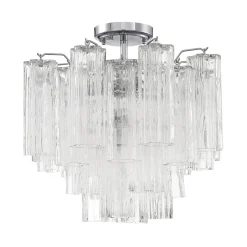 Imondo Semi-Flush Ceiling Light - Clear