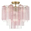 Imondo Semi-Flush Ceiling Light - Pink