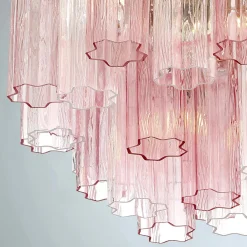 Imondo Semi-Flush Ceiling Light - Pink