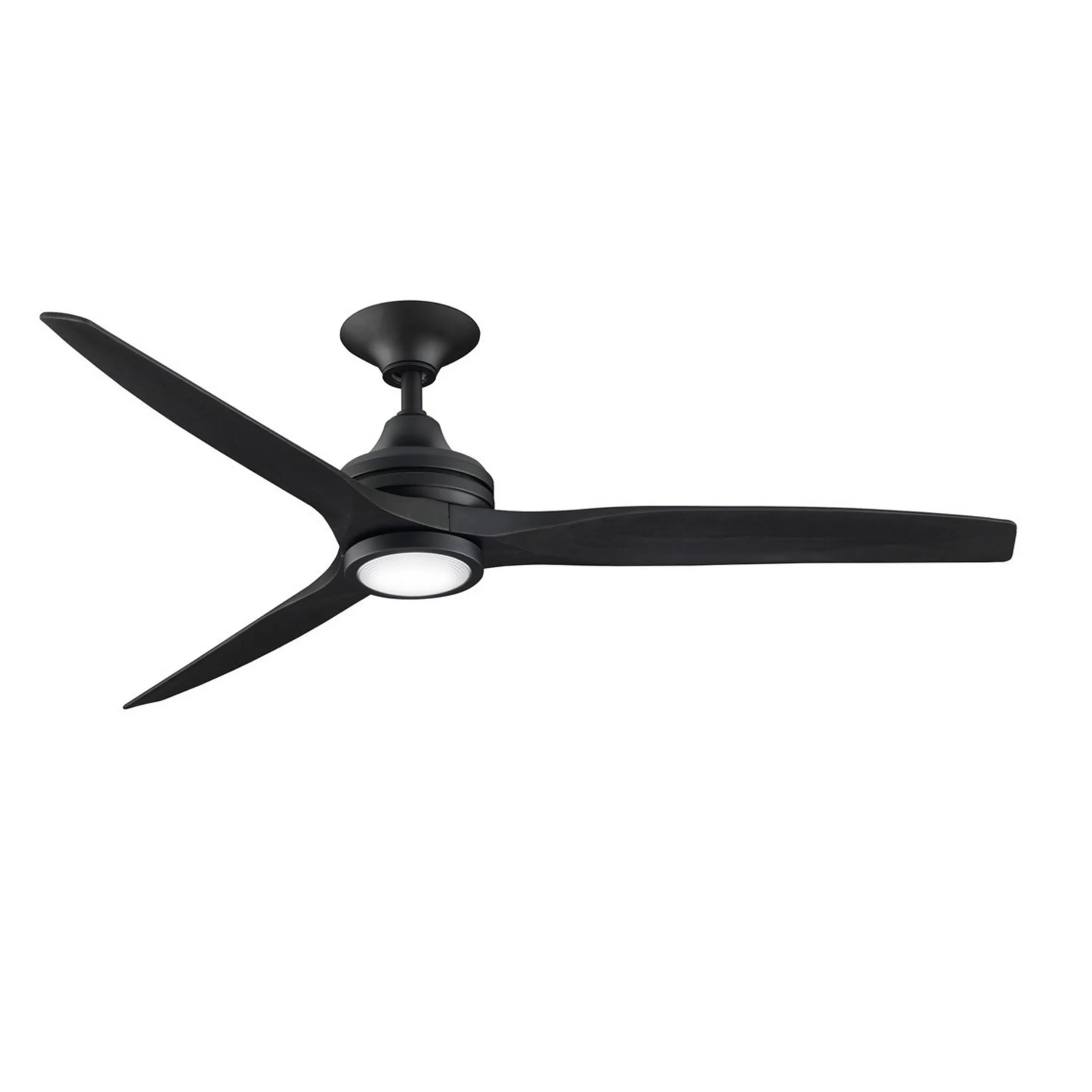 48" Indoor / Outdoor Metal and Wood LED Ceiling Fan
