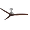 48" Indoor / Outdoor Metal and Wood Ceiling Fan