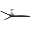 60" Indoor / Outdoor Metal and Wood Ceiling Fan