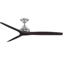 60" Indoor / Outdoor Metal and Wood Ceiling Fan