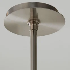 Industrial Banded Globe Pendant - Small
