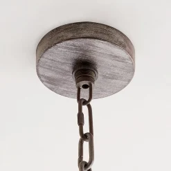 Industrial Farmhouse Ring Chandelier - 20 Light