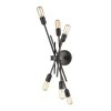 Industrial Gathered Sconce - 6 Light