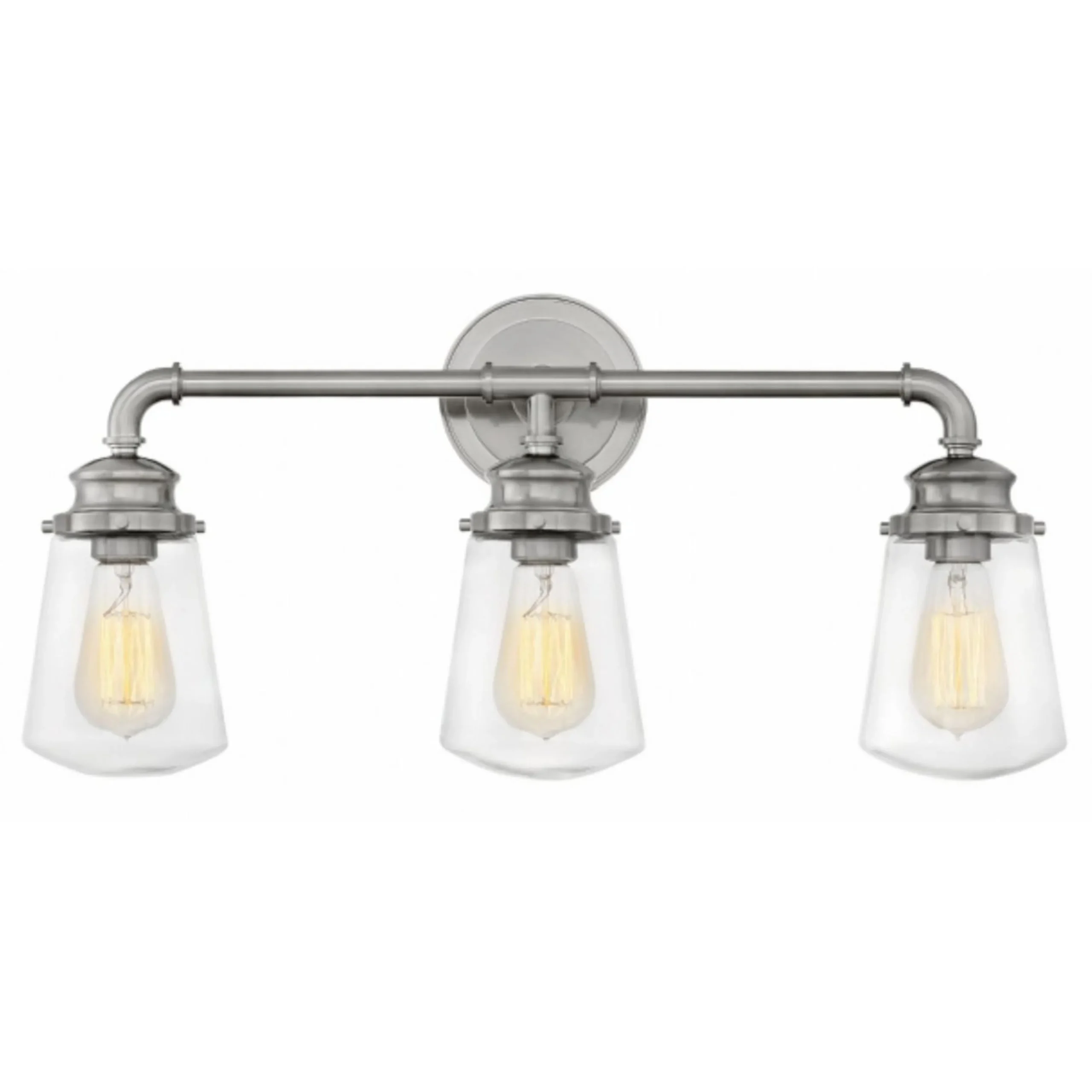 Industrial Minimalism Vanity Light - 3 Light