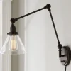 Industrial Triangle Shade Swing Arm