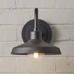Industry Arced Outdoor Sconce - Small
