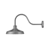 Industry Arced Outdoor Sconce - Large