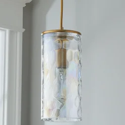 Iris Cylinder Pendant