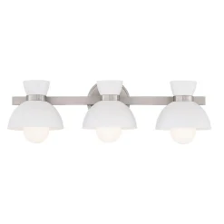 Janet Opaque Vanity Light - 3 Light