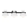 Janet Opaque Vanity Light - 3 Light
