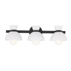 Janet Opaque Vanity Light - 3 Light