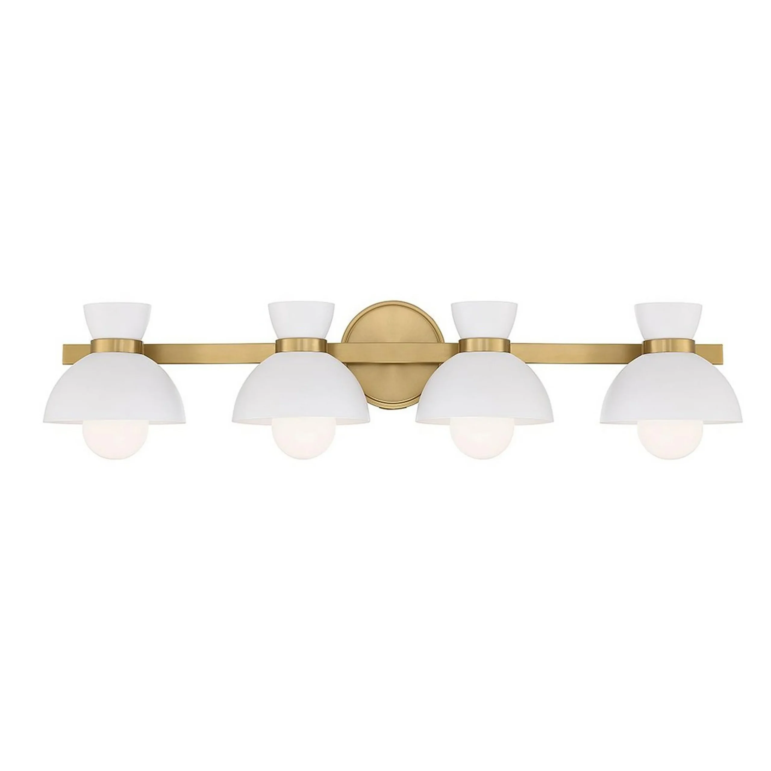 Janet Opaque Vanity Light - 4 Light