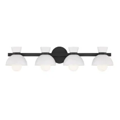 Janet Opaque Vanity Light - 4 Light