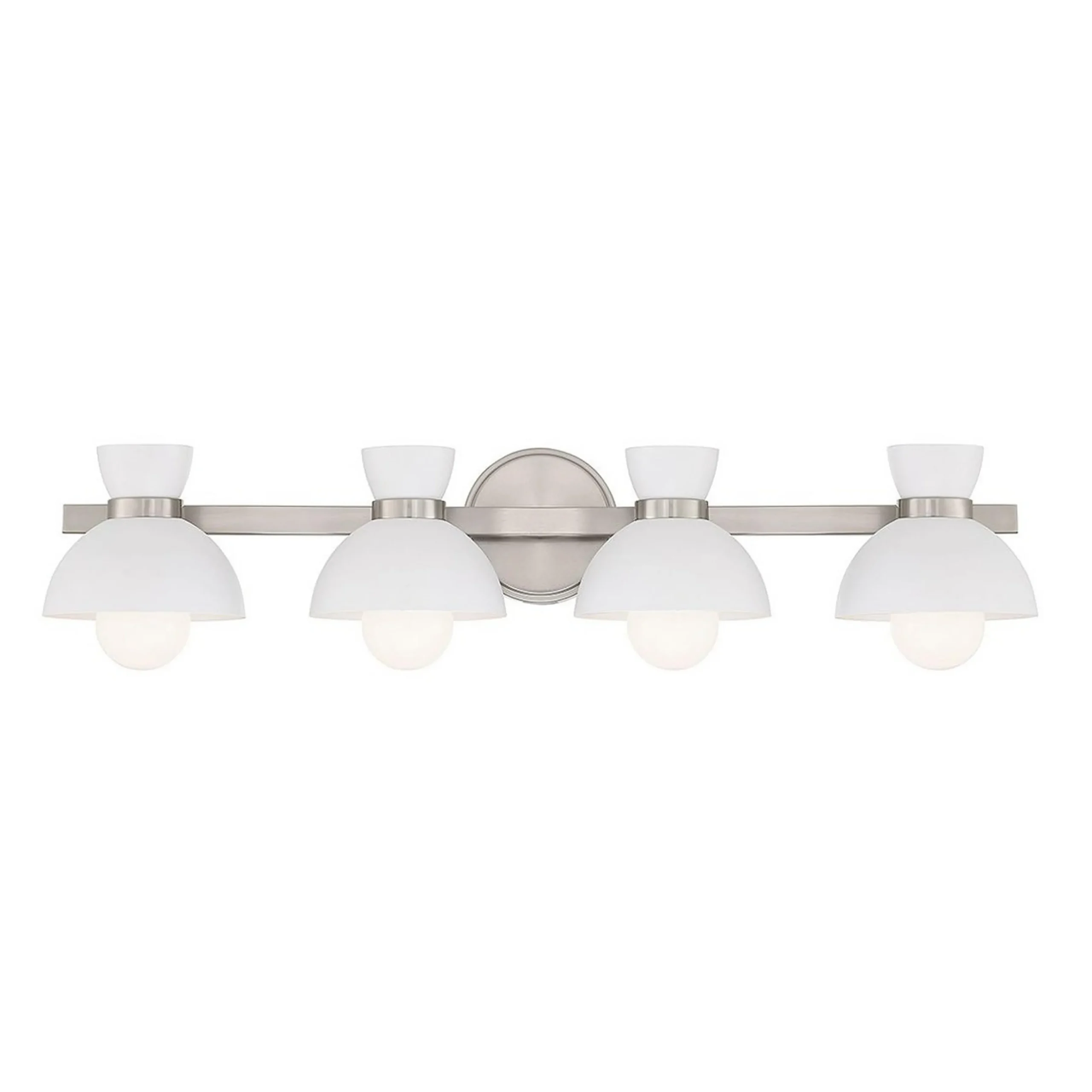 Janet Opaque Vanity Light - 4 Light