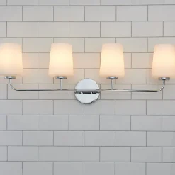 Jeida Opal Glass Vanity Light - 4 Light