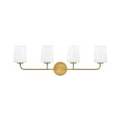 Jeida Opal Glass Vanity Light - 4 Light