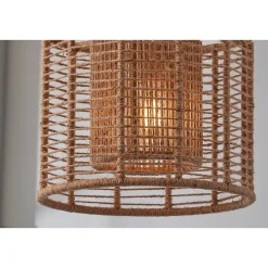 Jute Veil Pendant