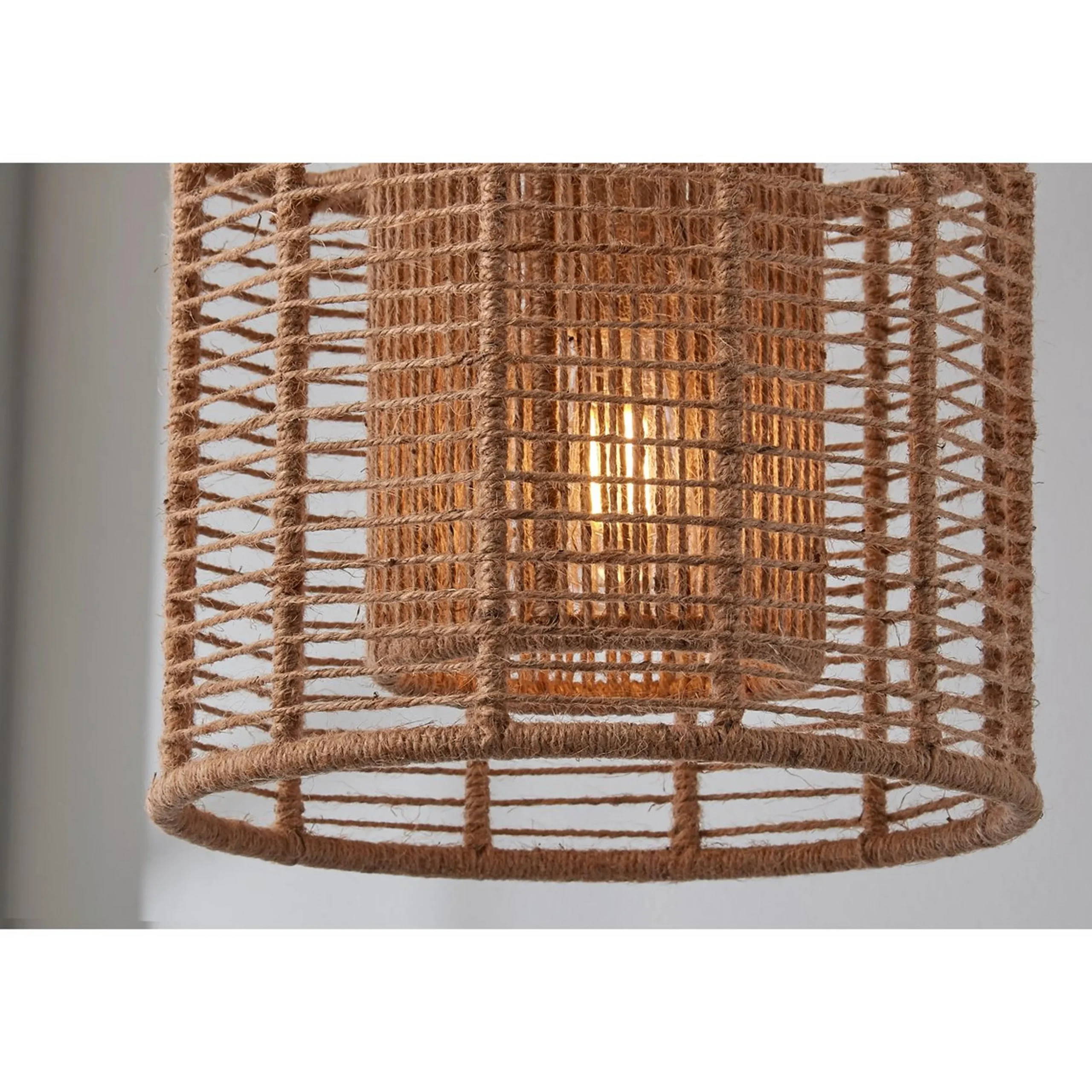 Jute Veil Pendant
