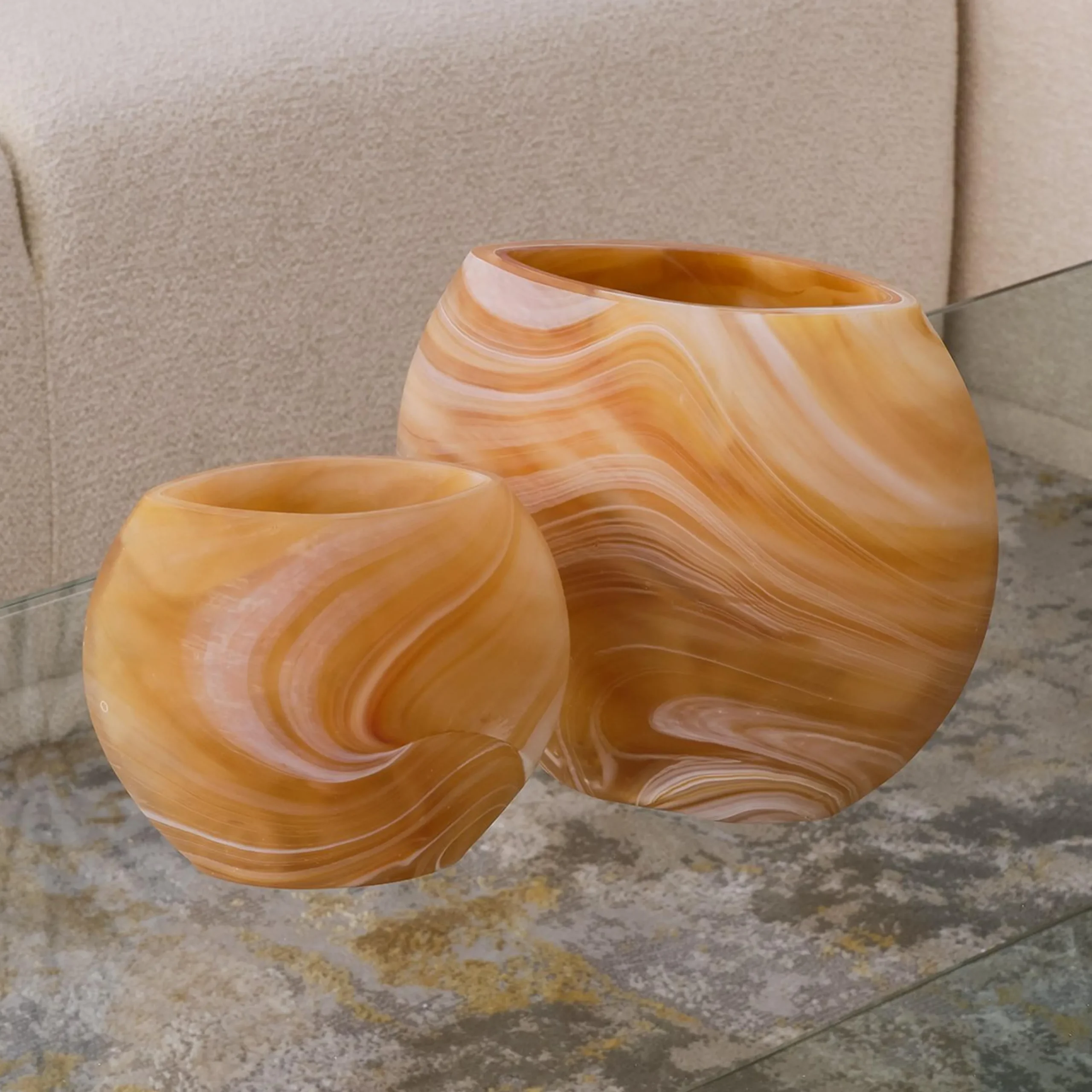 Kame Vases - Set of 2