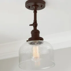Kelsey Convertible Ceiling Light - Dome Seeded