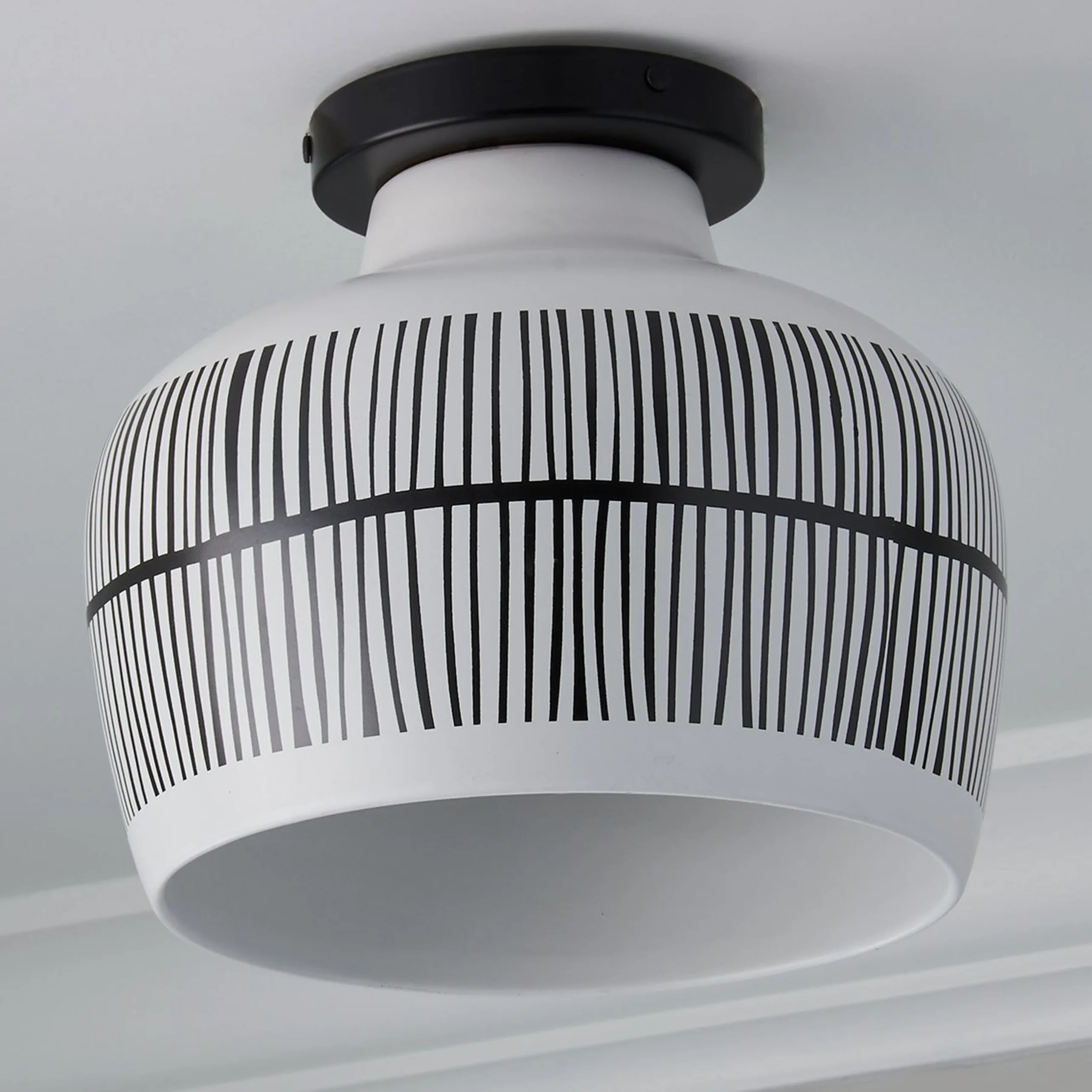 Laminae Semi-Flush Ceiling Light