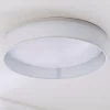 15" LED Linen Shade Ceiling Light