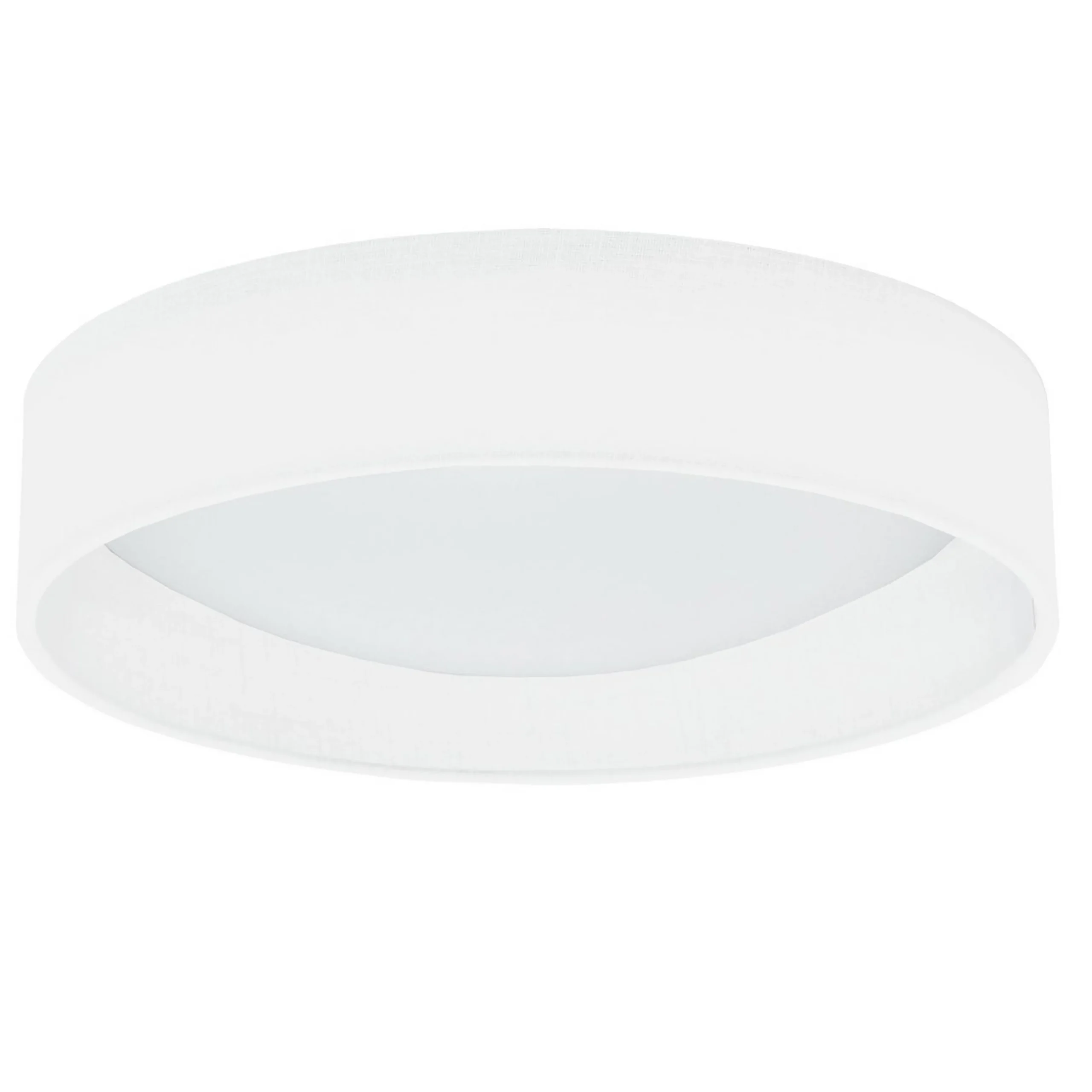 15" LED Linen Shade Ceiling Light