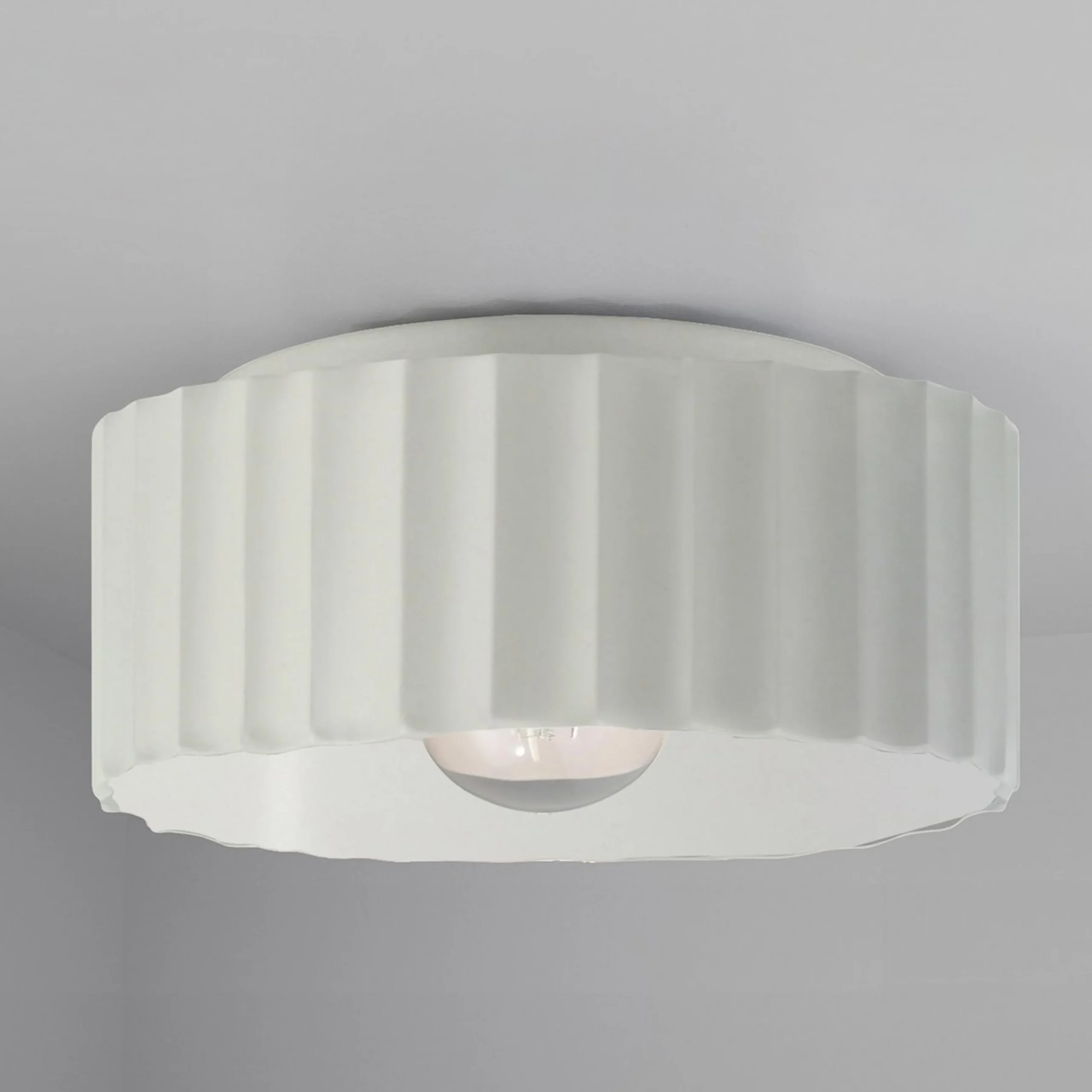 Lemnos Ceramic Ceiling Light - Large - Matte