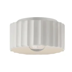 Lemnos Ceramic Ceiling Light - Medium - Bisque