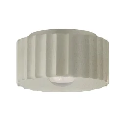 Lemnos Ceramic Ceiling Light - Medium - Crackle