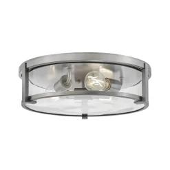 Lenora Clear Glass Ceiling Light