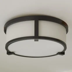 Lenora Opal Glass Ceiling Light - Small