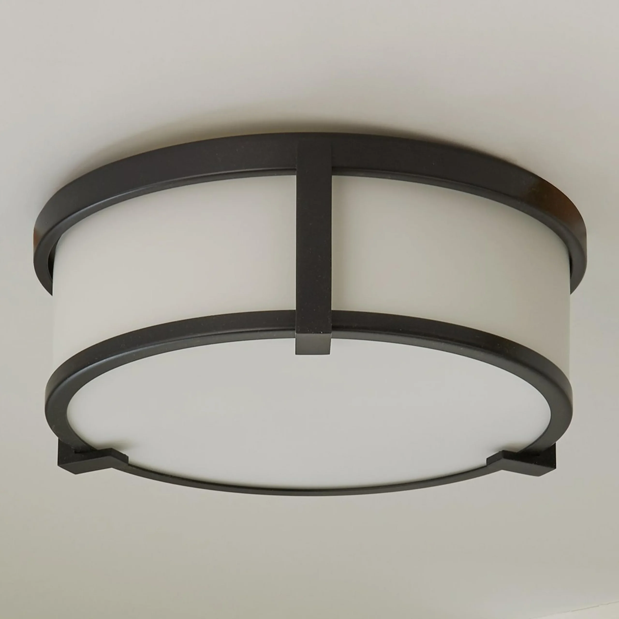 Lenora Opal Glass Ceiling Light - Small