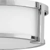 Lenora Opal Glass Ceiling Light - Small