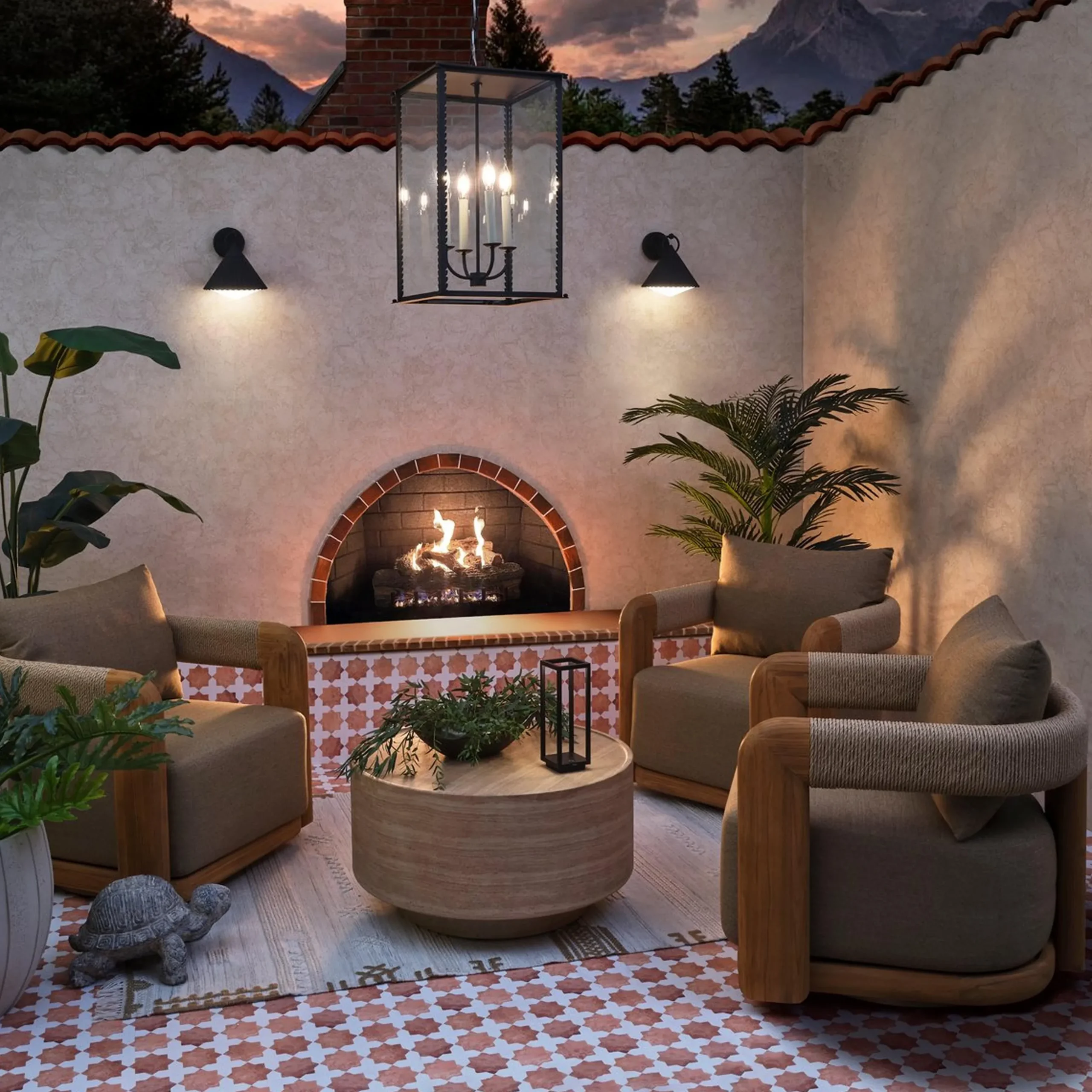 Liana Outdoor Lantern