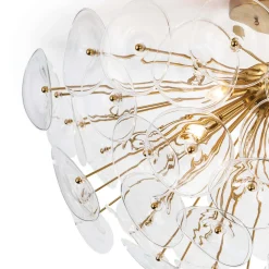 Lily Pad Semi-Flush Ceiling Light