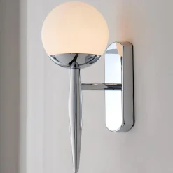 Linear Globe Sconce
