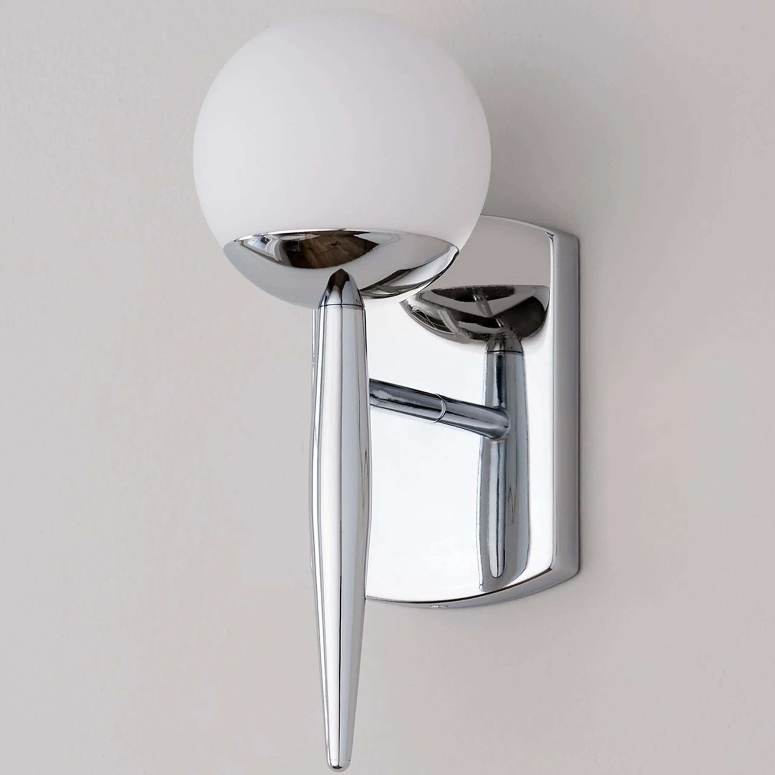 Linear Globe Sconce