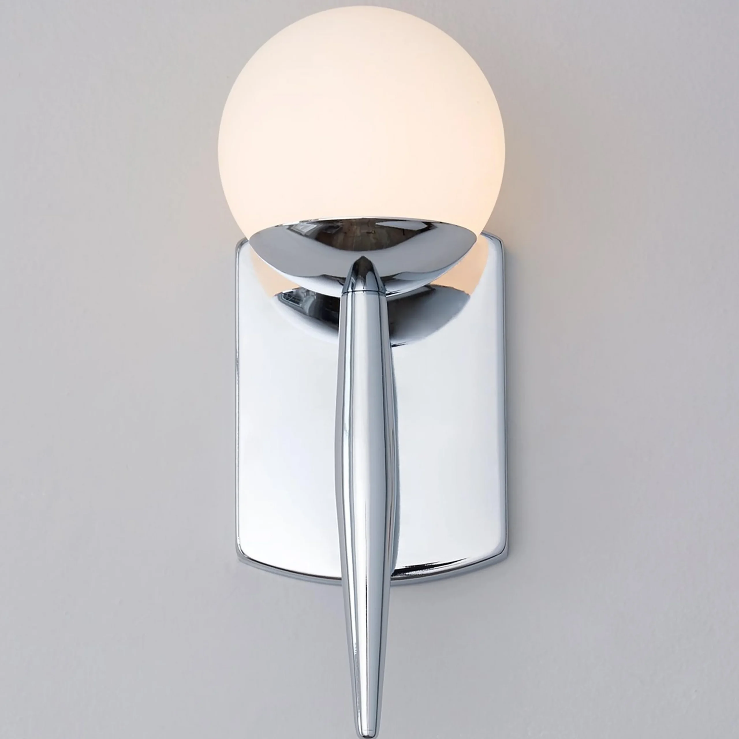 Linear Globe Sconce