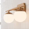 Linear Globe Vanity Light - 2 Light
