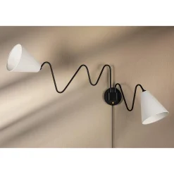 Line Art Swing Arm Sconce